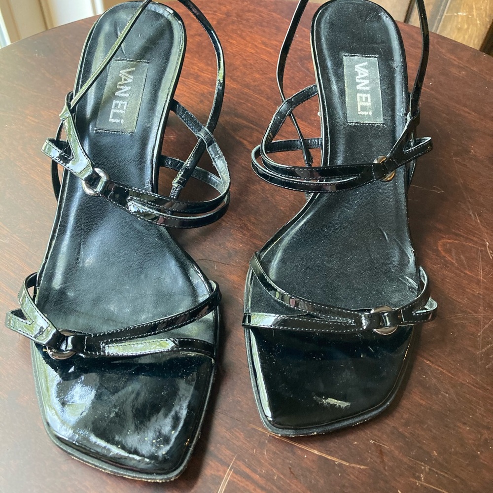 Vaneli ankle and toe strap slide-11M